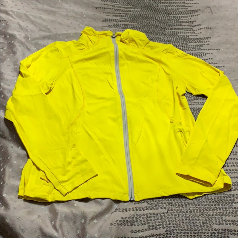 NWOT Lole Zip Up Jacket Yellow L